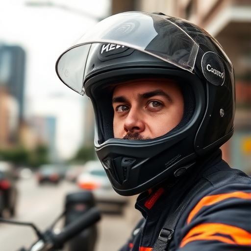 Motoboy freelancer com bag de entrega